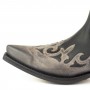 Mayura Boots 2555 Grey Suede Crazy Old Black